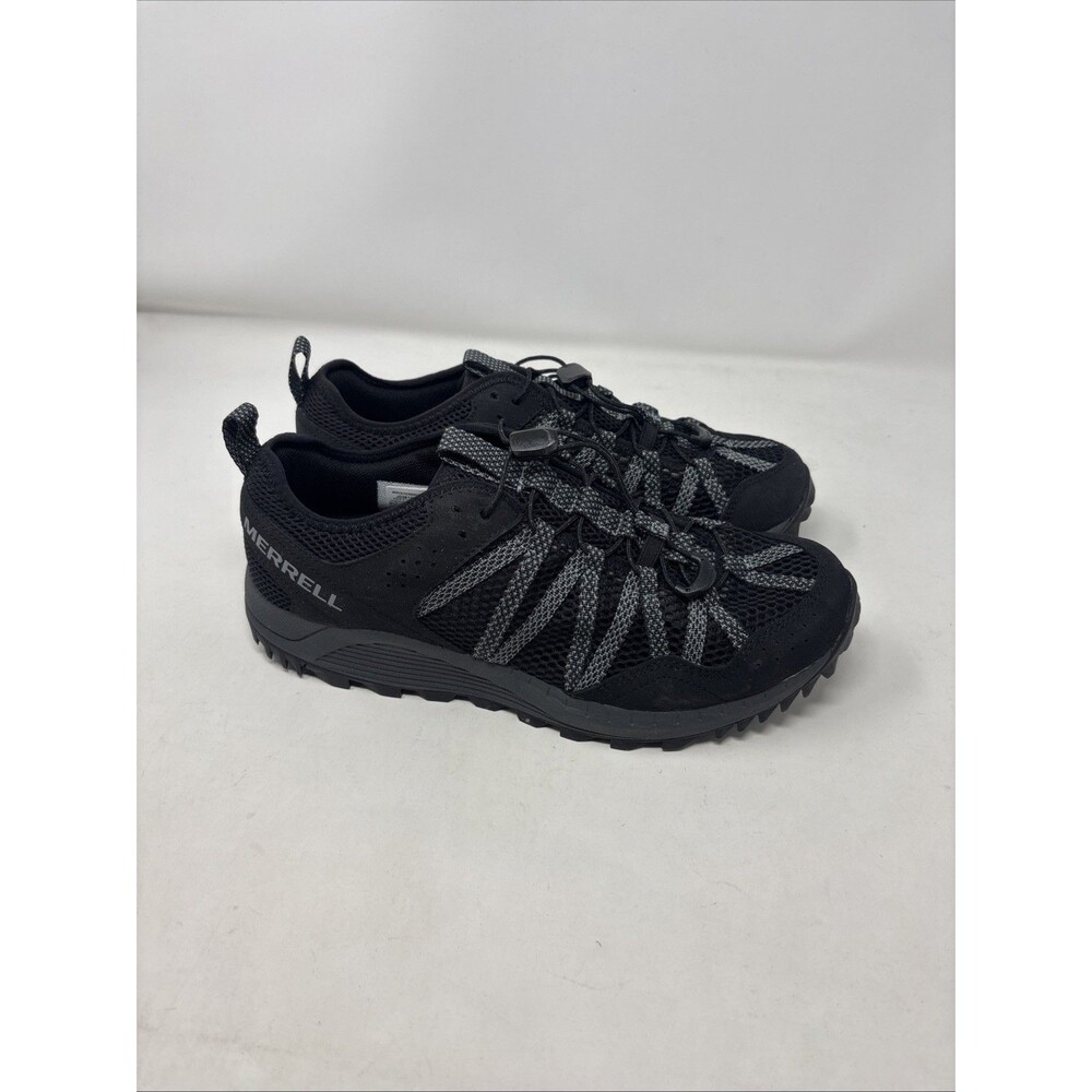 Merrell Wildwood Aerosport Water Shoes Men's Size 9 Black Hiking Sneakers New!